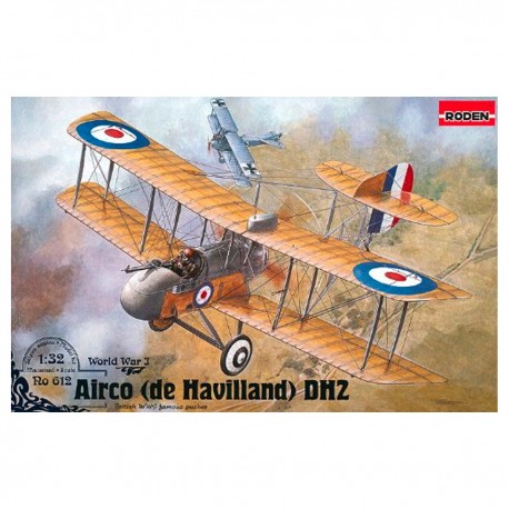 Maquette de l'avion Airco De Havilland DH2 1/32 par Roden