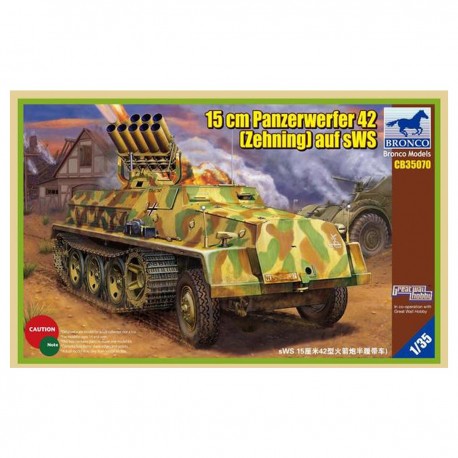 Maquette à l'échelle Panzerwerfer 42 Auf Sws par Bronco
