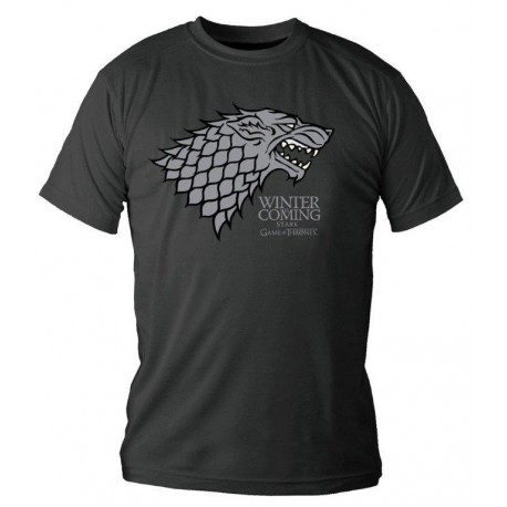 Camiseta Juego de Tronos Stark lata