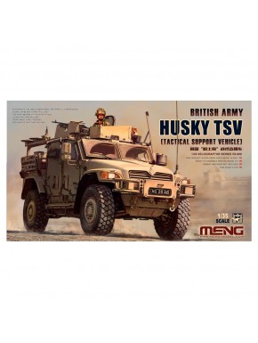 Modelo British Army Husky TSV em escala 1/35