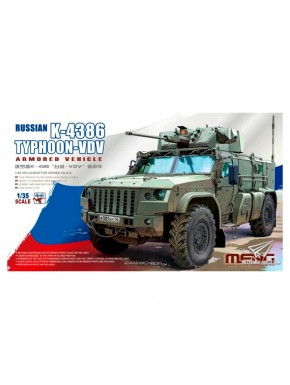 Kit veículo blindado K-4386 Typhoon-VDV 1:35 Meng
