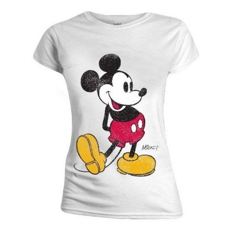 T-shirt Fille Disney Mickey Mouse vintage