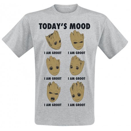 Oclusión Rebaño Ver internet Camiseta Groot Faces Today Mood por 21,90€ - lafrikileria.com