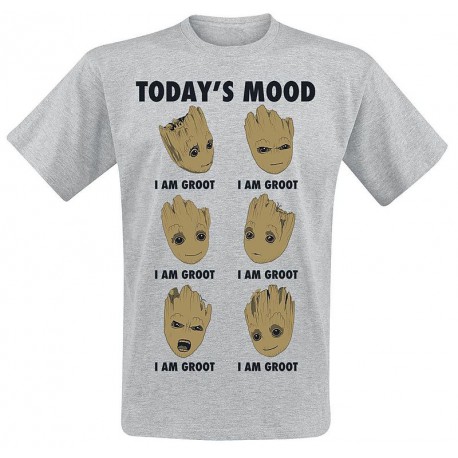 T-shirt de Groot visages Marvel