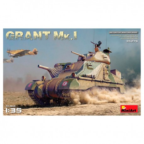 Modèle Grant Mk.I 1/35 de MiniArt avec détails réalistes