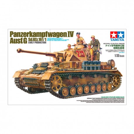 Kit de maqueta Panzerkampfwagen IV Ausf.G 1/35 Tamiya