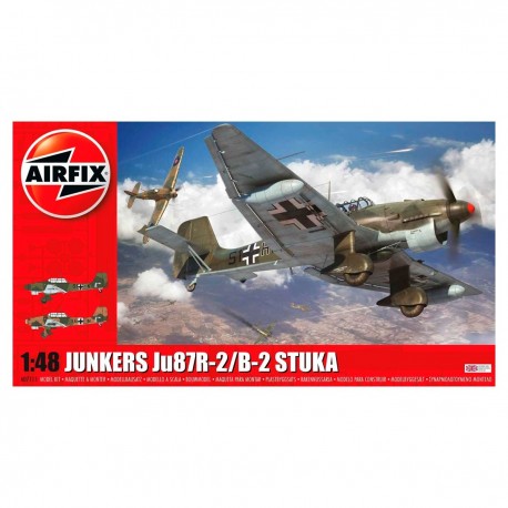 Maqueta Junkers Ju87b-2 Stuka de Airfix a escala 1/48