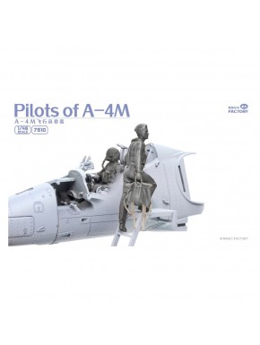 Figuras de pilotos a escala 1/48 de Magic Factory para A-4M