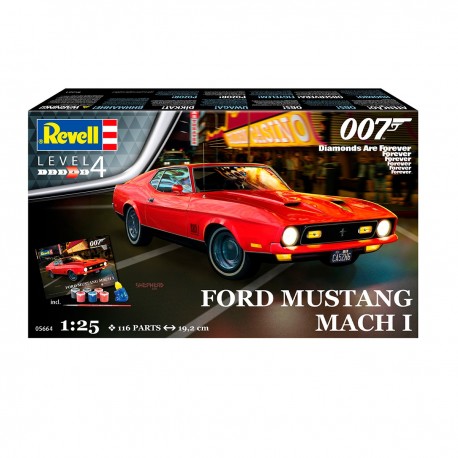 Modelo Ford Mustang Mach I James Bond 1/25