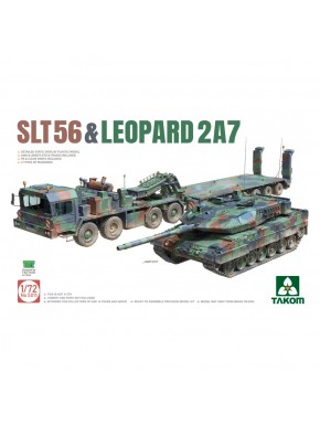 Maquette SLT56 et Leopard 2A7 Takom