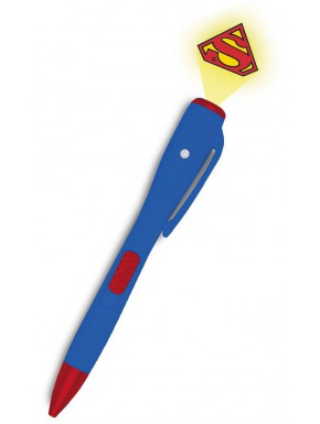 Stylo Superman avec Projecteur de Lumière