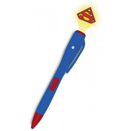 Penna Superman con Proiettore di Luce