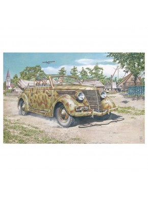 Maquete Ford V8-G81 Cabriolet Roden 1/35