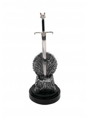 Mini épée Longclaw avec base Trône de Fer de Game of Thrones