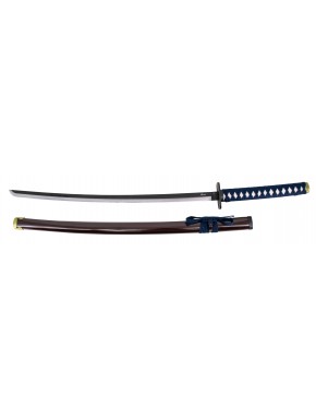 Katana de Yura Okkotsu avec fourreau marron et manche noir