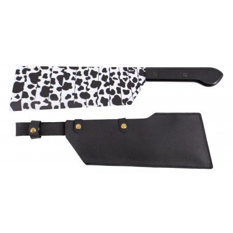 Couteau réplique Jujutsu Kaisen 49 cm avec design noir et blanc