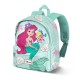 Sac à dos préscolaire turquoise avec design de sirène Ariel