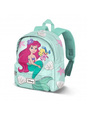 Mochila pré-escolar turquesa com design de sereia Ariel