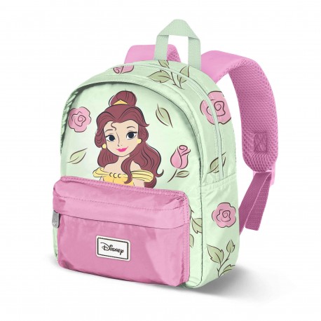 Sac à dos maternelle Disney Bella vert avec design de roses