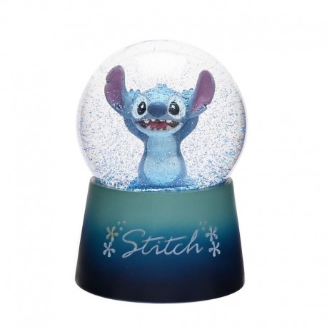 Bola de nieve con figura de Stitch de Disney