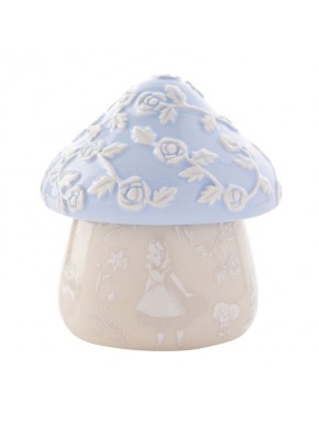 Boîte décorative champignon Alice au Pays des Merveilles