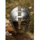 Casque viking avec décorations en laiton
