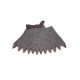 Camail en mailles avec sangle en cuir