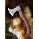 Hache LARP Rurik, design viking en mousse de polyuréthane