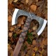 Hache Viking Double Jorvak, 42 cm pour LARP