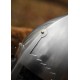 Casco normando St. Wencelas de acero con forro de cuero