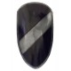 Escudo de espuma negro y acero de Ready For Battle para LARP