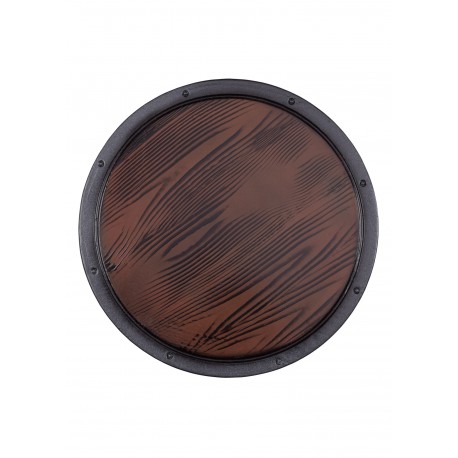 Bouclier rond RFB en mousse et bois pour LARP