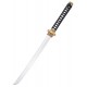 Katana LARP de espuma Takeshi com cabo trançado