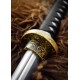 Katana LARP de espuma Takeshi com cabo trançado