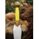 Épée LARP Aelinor, design en or et argent