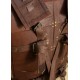 Armure en cuir marron RFB Fighter avec rivets