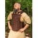 Armure de cuir viking marron pour LARP