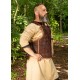Armure de cuir viking marron pour LARP