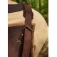 Armure de cuir viking marron pour LARP