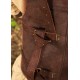 Armure de cuir viking marron pour LARP