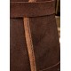 Armure de cuir viking marron pour LARP
