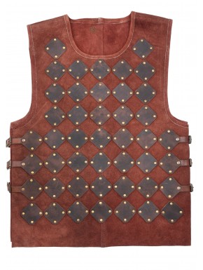 Armure de torse en daim marron Vidar