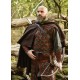 Armure de torse en daim marron Vidar