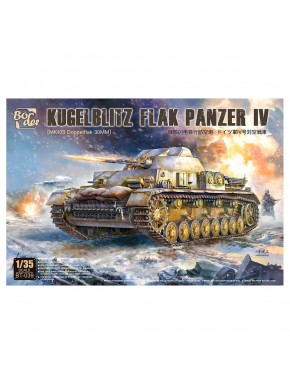 Maquette du char Kugelblitz Flak Panzer IV à l'échelle 1/35
