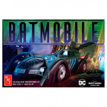 Maqueta del Batmobile de Batman Forever a escala 1/25