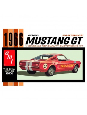 Maqueta Ford Mustang GT Fastback 1966 AMT 1/25