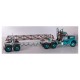 Kit de montagem reboque de madeira Peerless escala 1/25