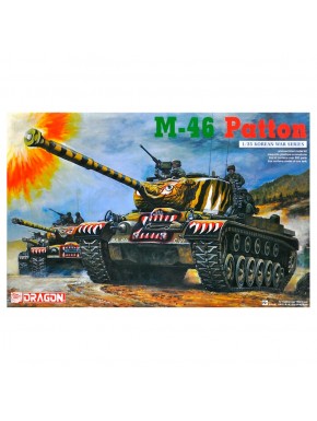 Caixa da maquete M-46 Patton 1/35 da Dragon
