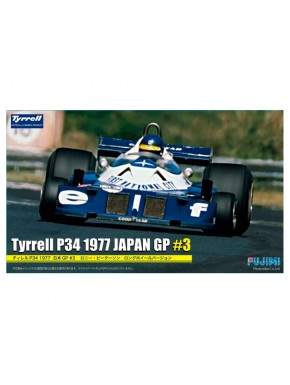 Maquete Tyrrell P34 1977 GP Japão Fujimi