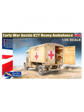 Modèle à l'échelle de l'ambulance lourde de l'armée britannique